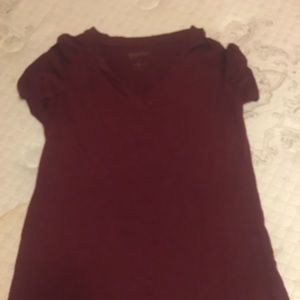 Maroon shirt